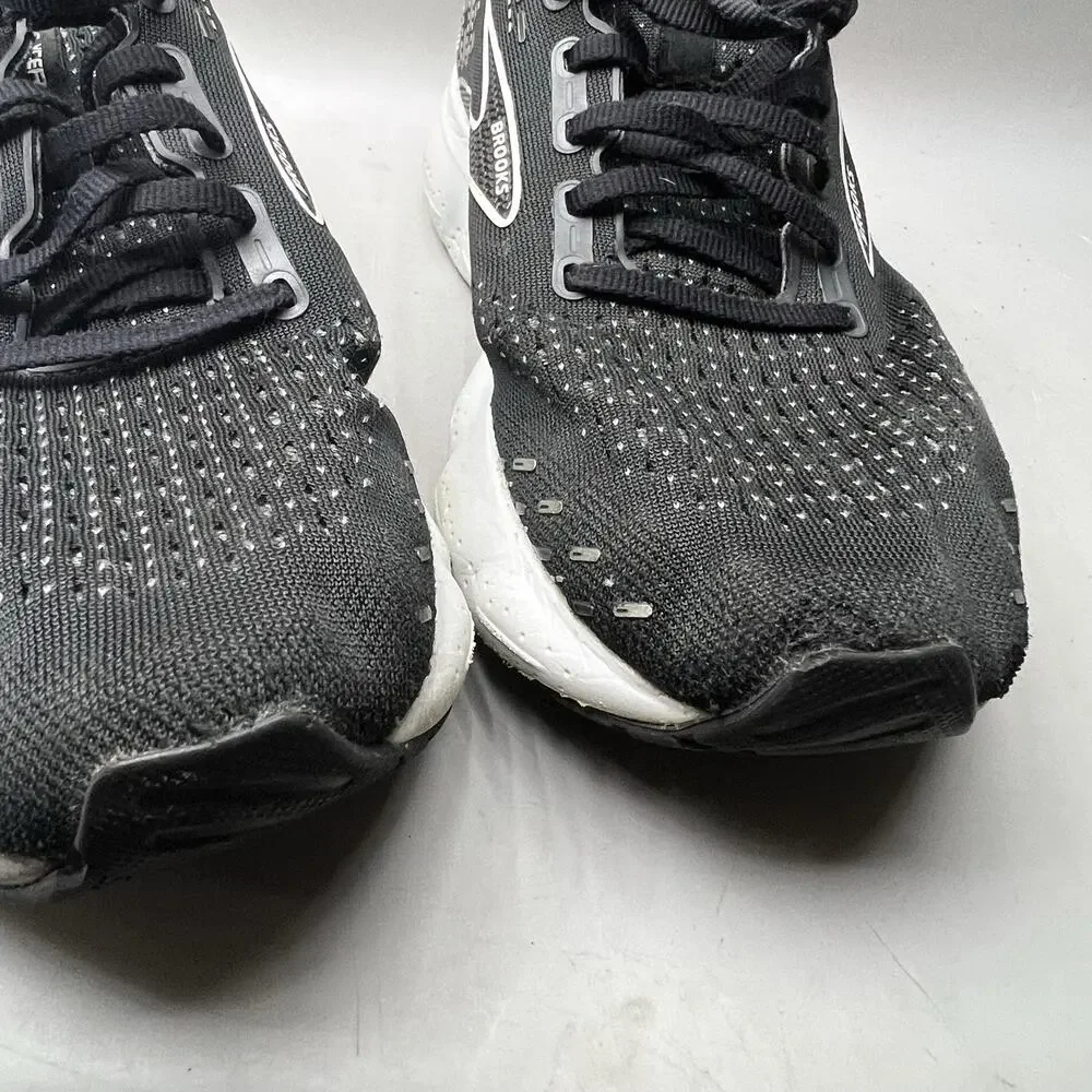 Brooks Glycerin 20 Running Shoes Women Size 9.5 D Black Mesh Comfort Sneakers